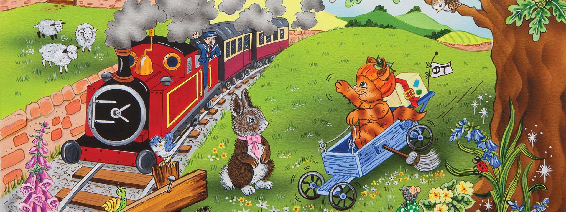 BTFD Train and animals